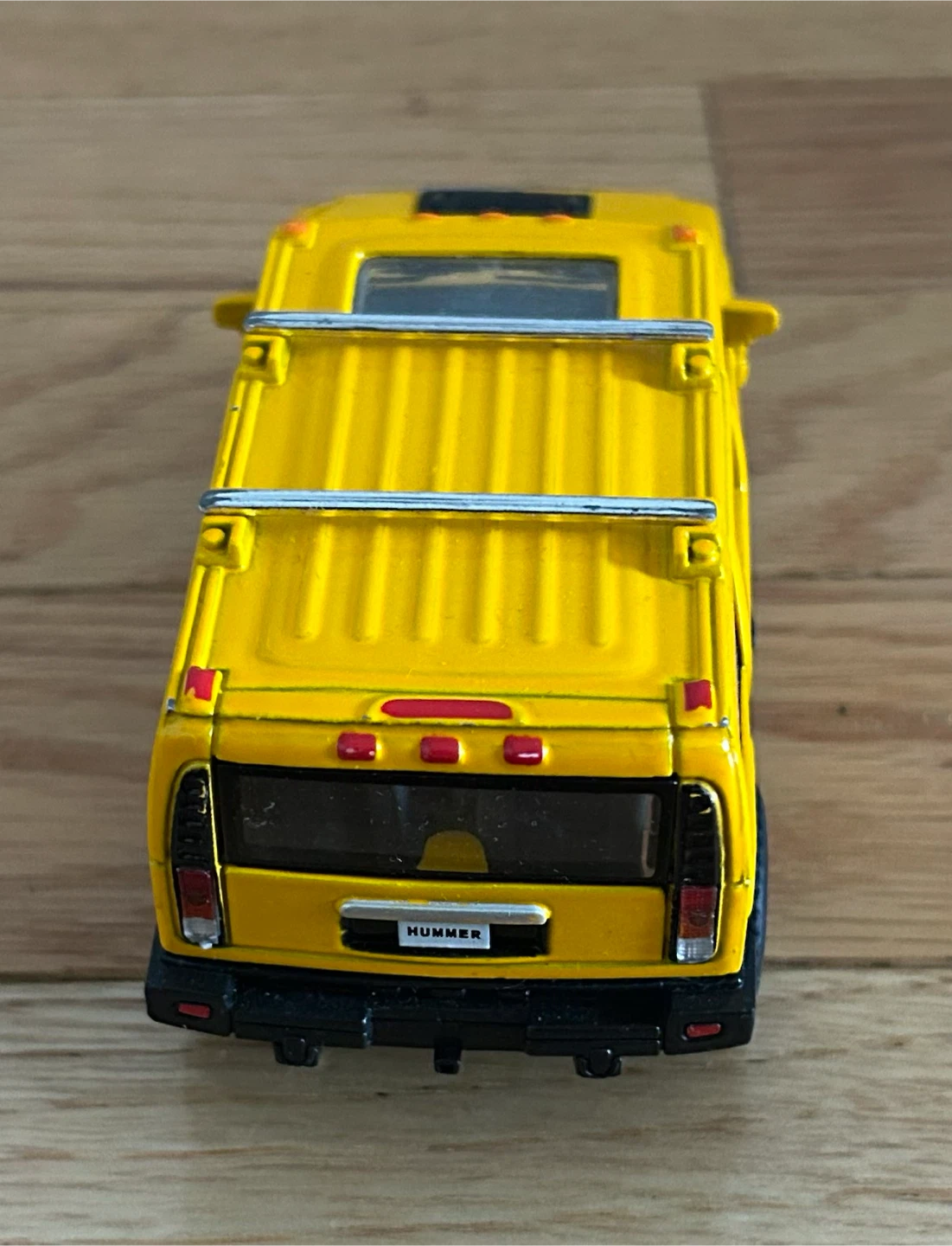 Yellow Hummer H2 Toy Car - photo 4