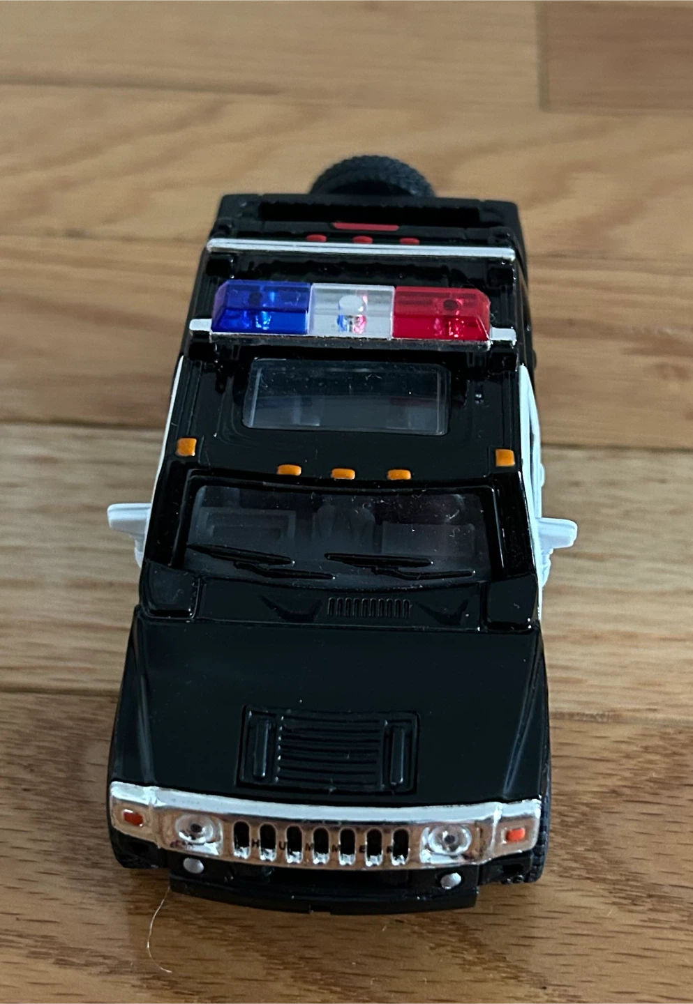 Black Hummer H2 Police Toy Truck - photo 2