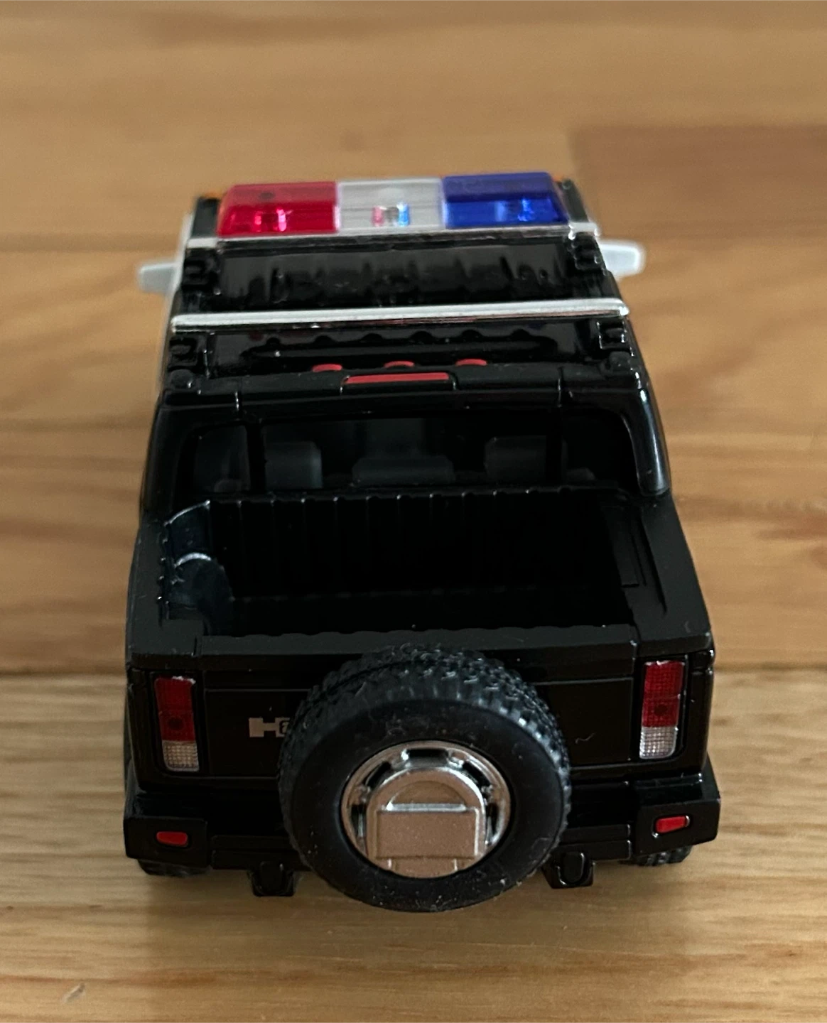 Black Hummer H2 Police Toy Truck - photo 4