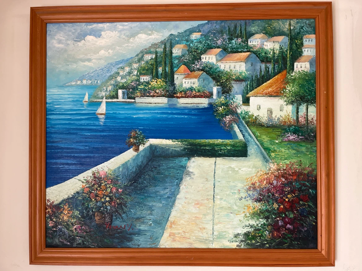 Set of 2 Framed Paintings