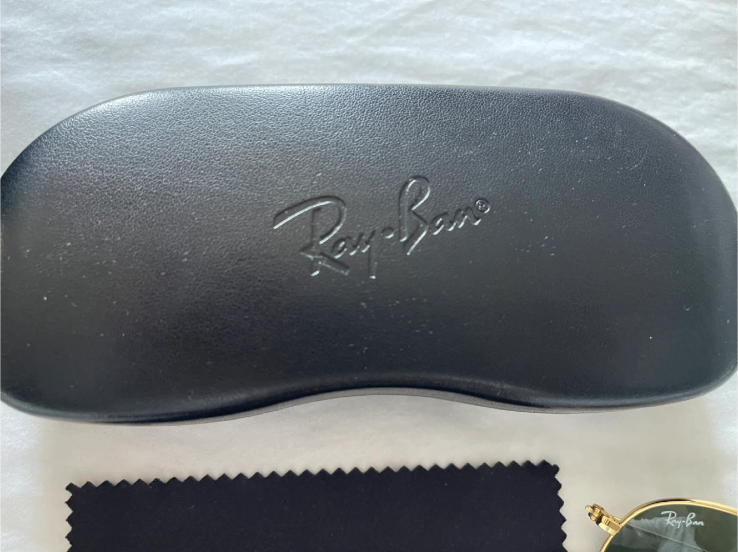 Ray-Ban Aviator Sunglasses with Case and Cloth - photo 2