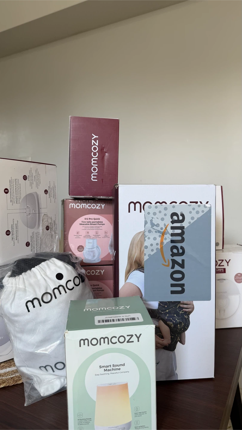 Momcozy Smart Sound Machine & Wearable Breast Pumps