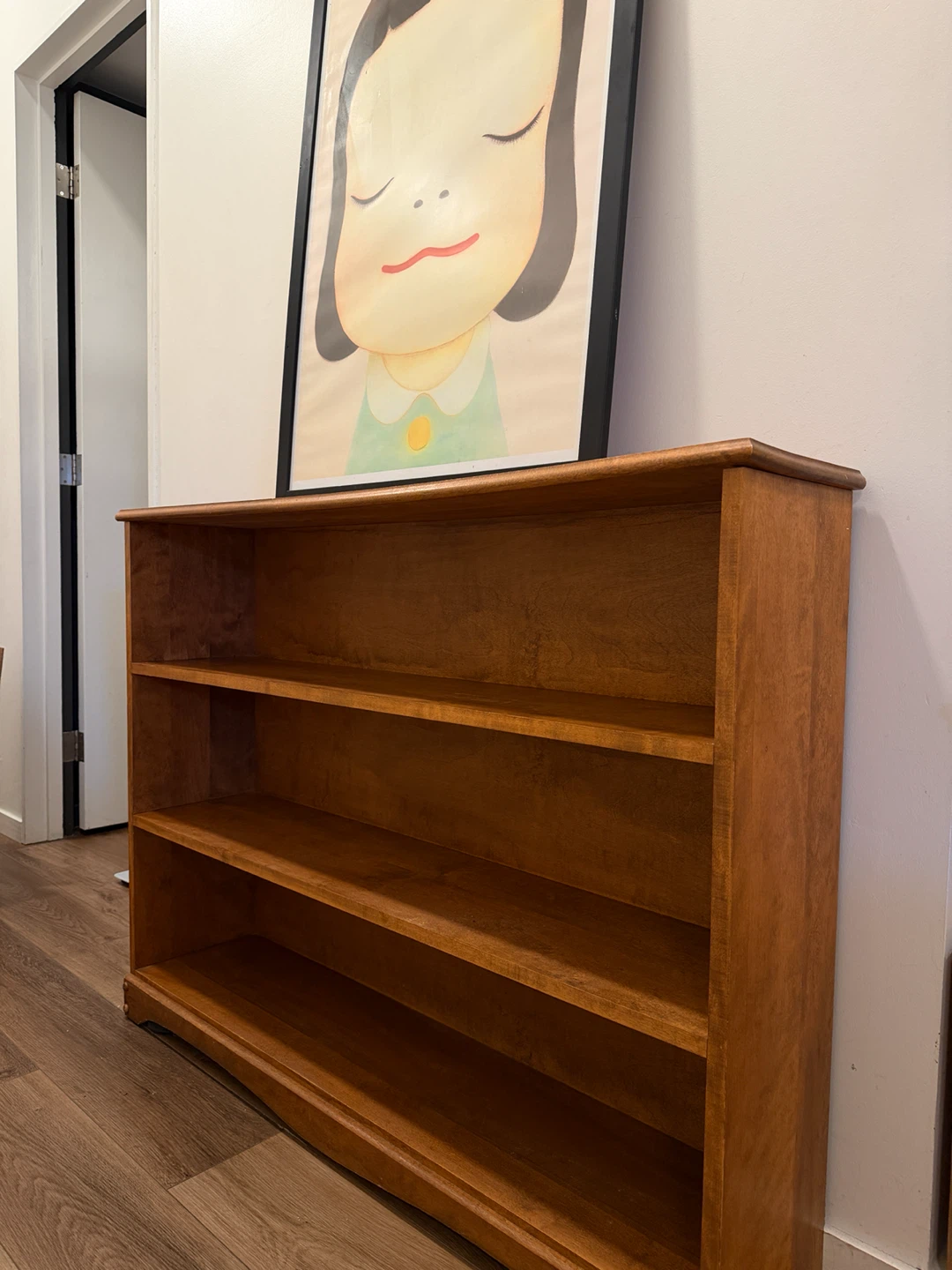 Vintage MCM Teak Wood Bookshelf