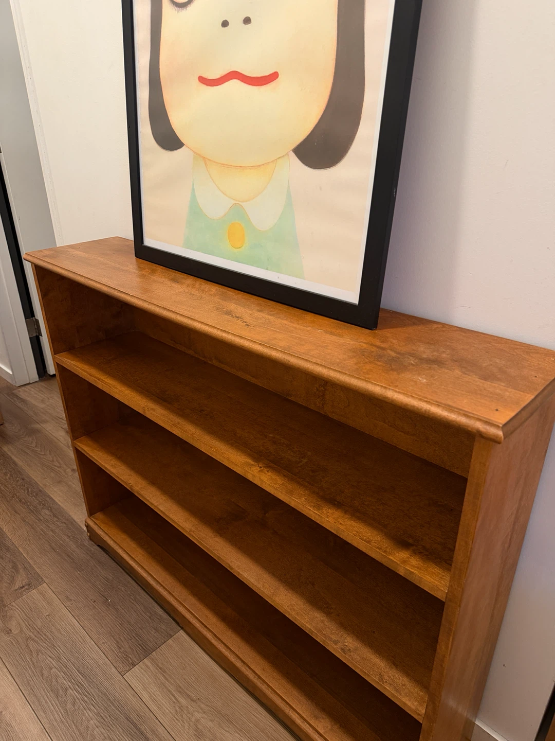 Vintage MCM Teak Wood Bookshelf - photo 2