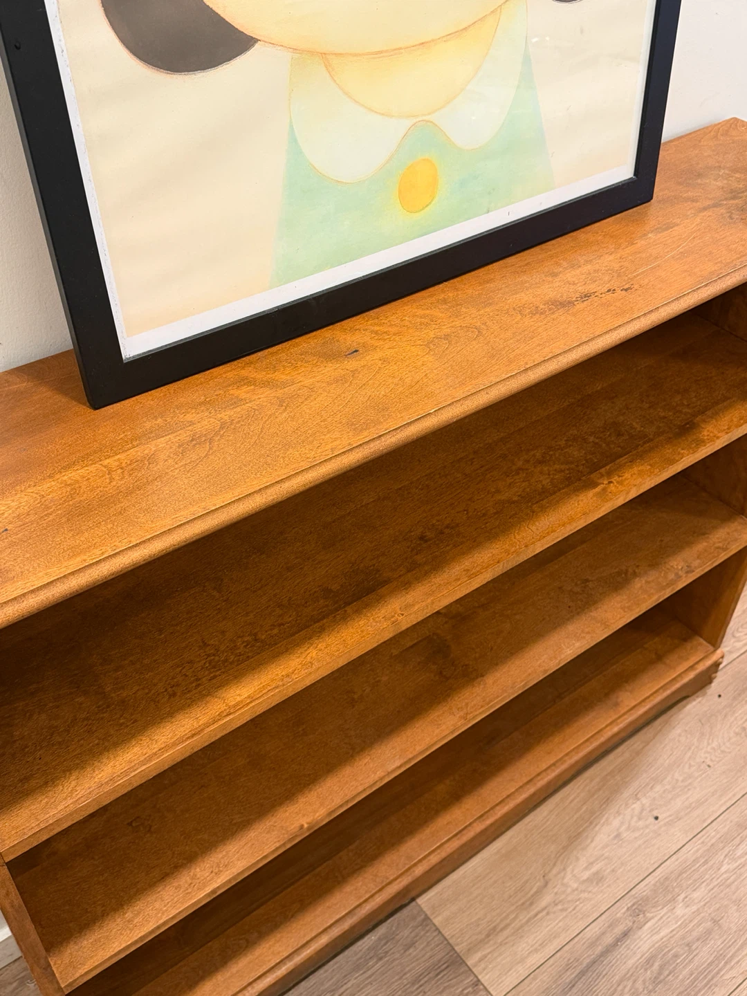 Vintage MCM Teak Wood Bookshelf - photo 4