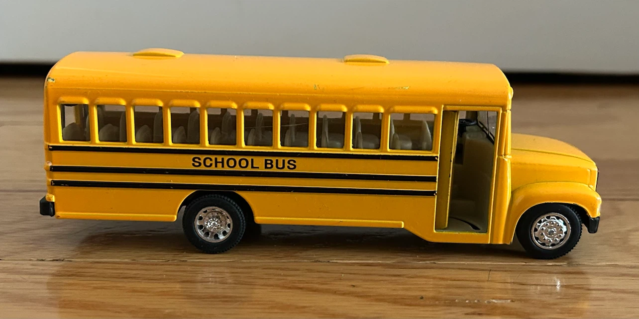 Yellow School Bus Toy
