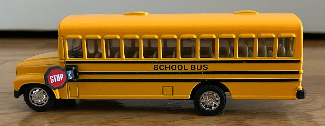 Yellow School Bus Toy - photo 4