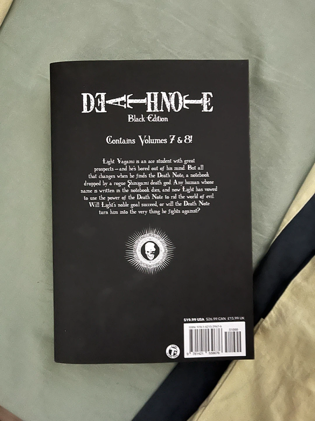 Death note volumes 7 and 8 black edition - photo 2