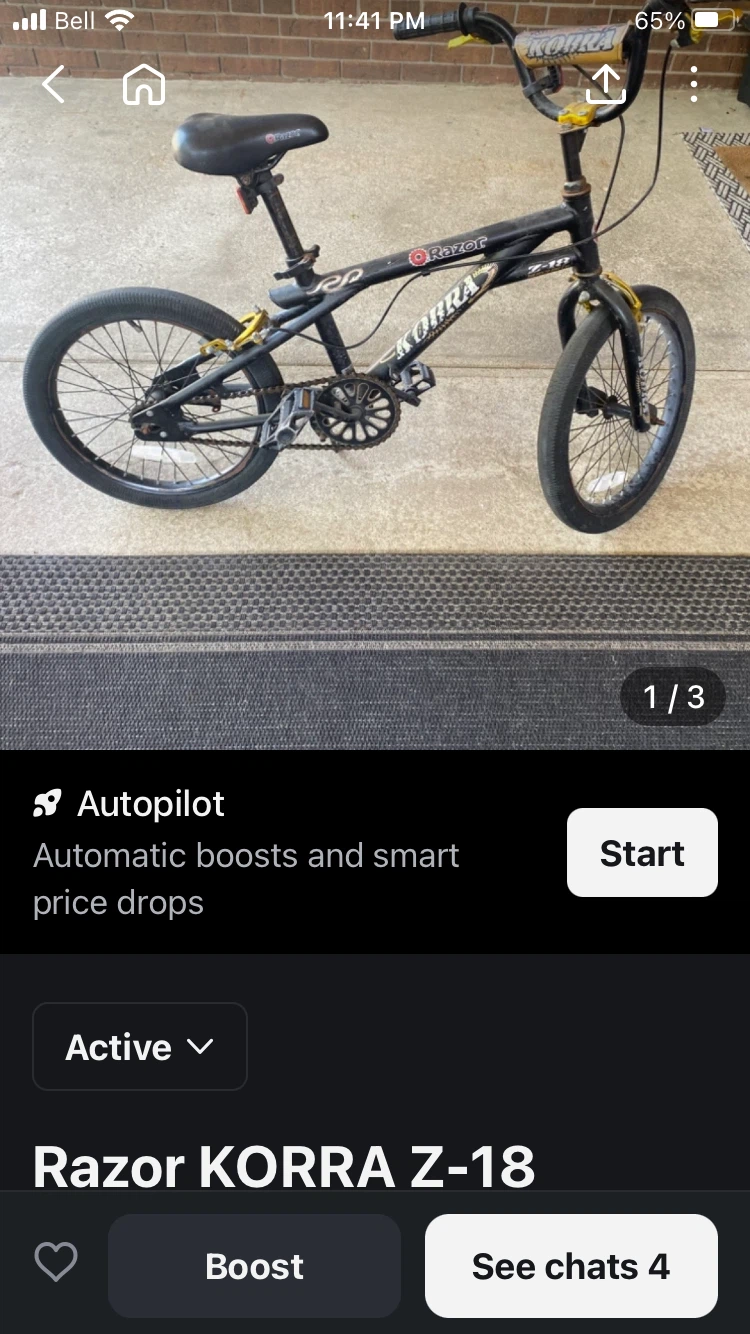 Razor KORRA Z-18 BMX Bike