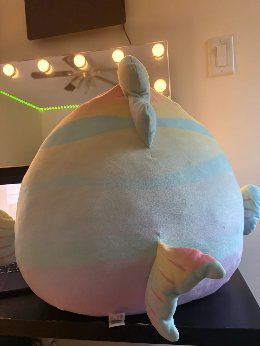 Rainbow Fish Plush - photo 3
