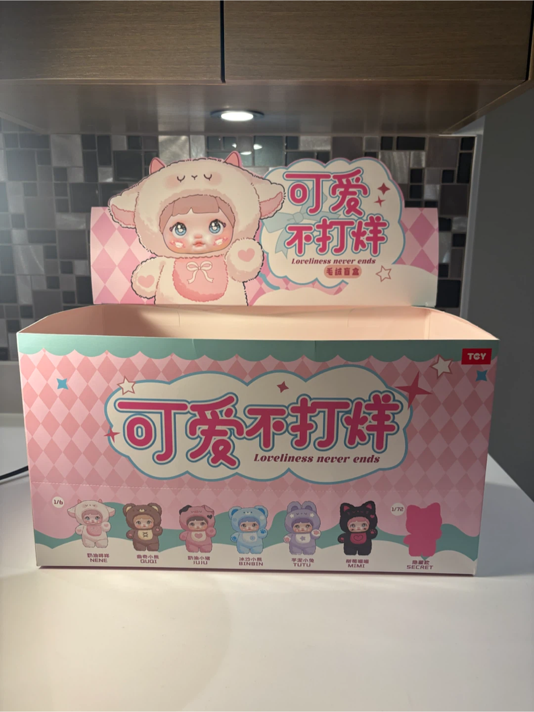 Pop Mart Nommi Mini Figure Blind Box Display