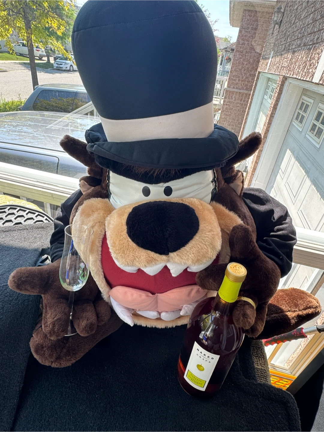 Gigantic RARE Tasmanian Devil (“TAZ”) Wedding Groom 36” Plush