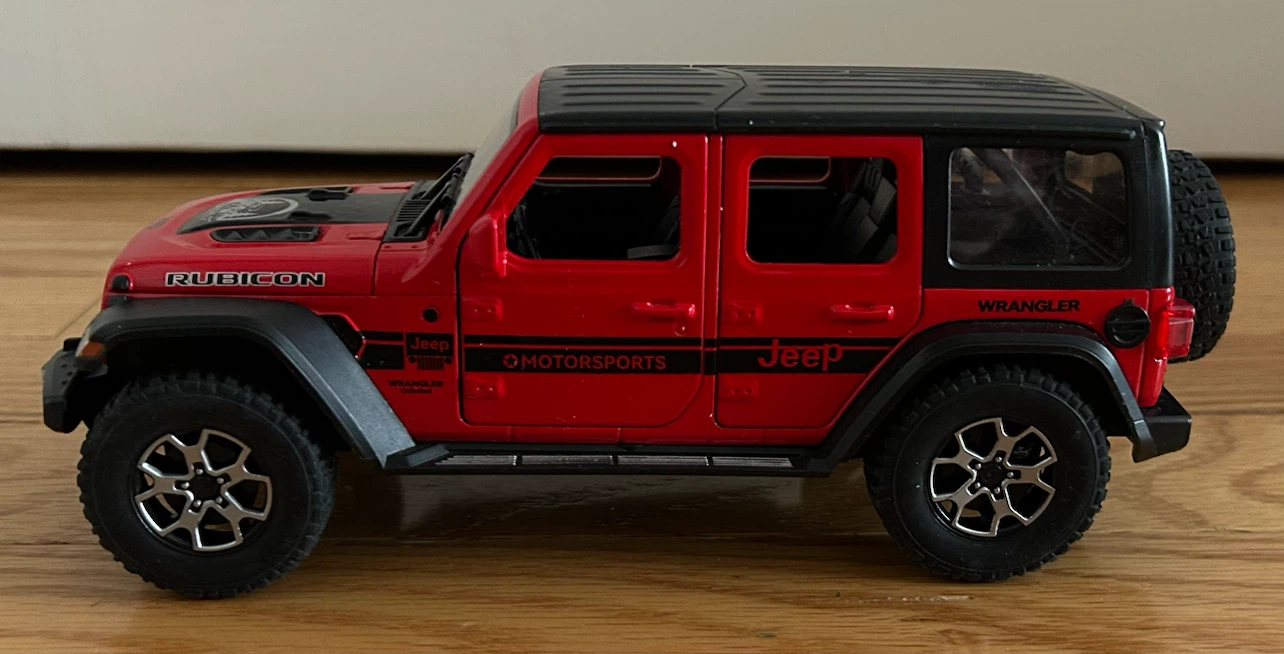 Jeep Wrangler Rubicon Toy Car - photo 4