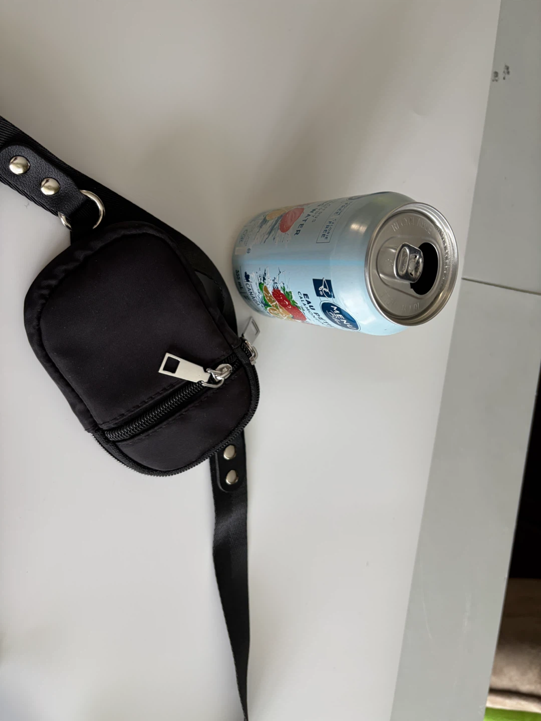 New Black Lanyard With Zipper Pocket Wallet - photo 2