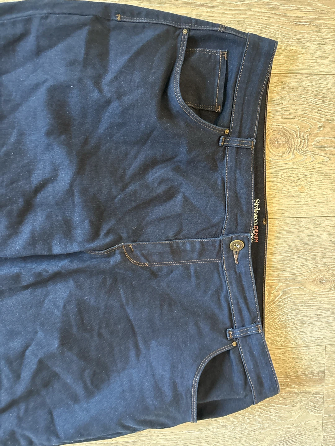 Style & Co Denim Woman Curvy Skinny Leg Jeans - photo 2
