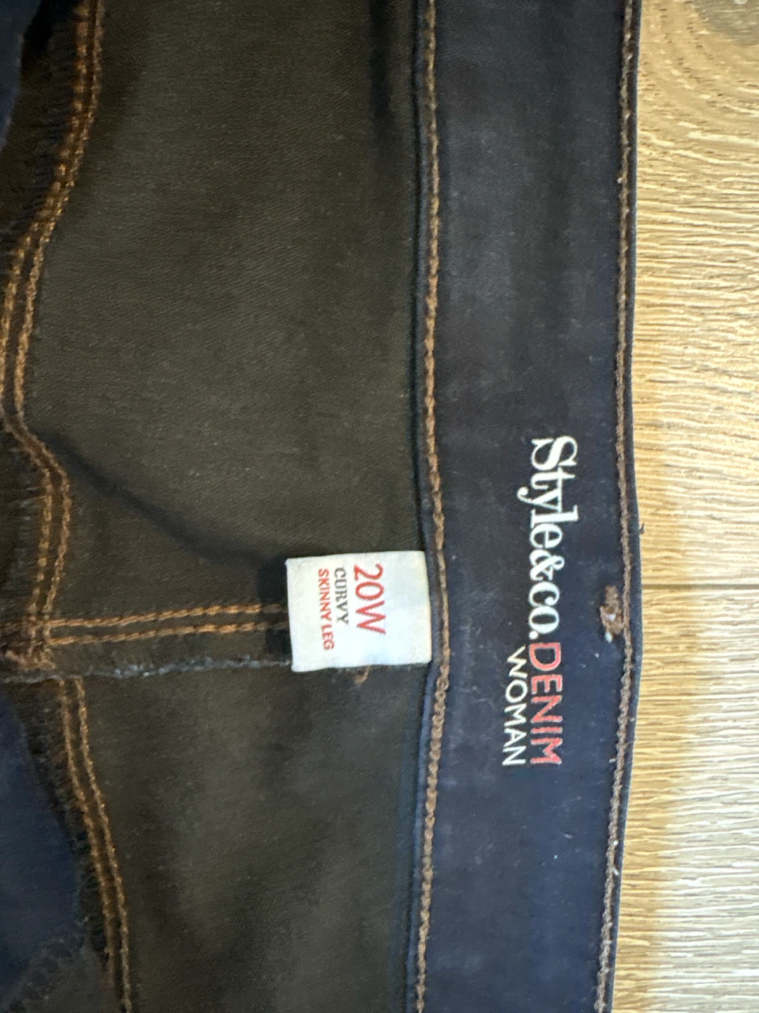 Style & Co Denim Woman Curvy Skinny Leg Jeans - photo 3