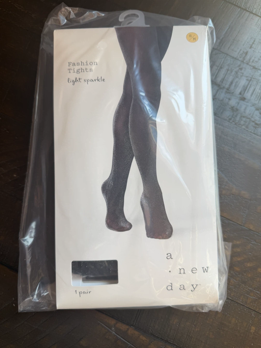 2 New in package! A New Day Black Sparkle Fashion Tights - photo 5