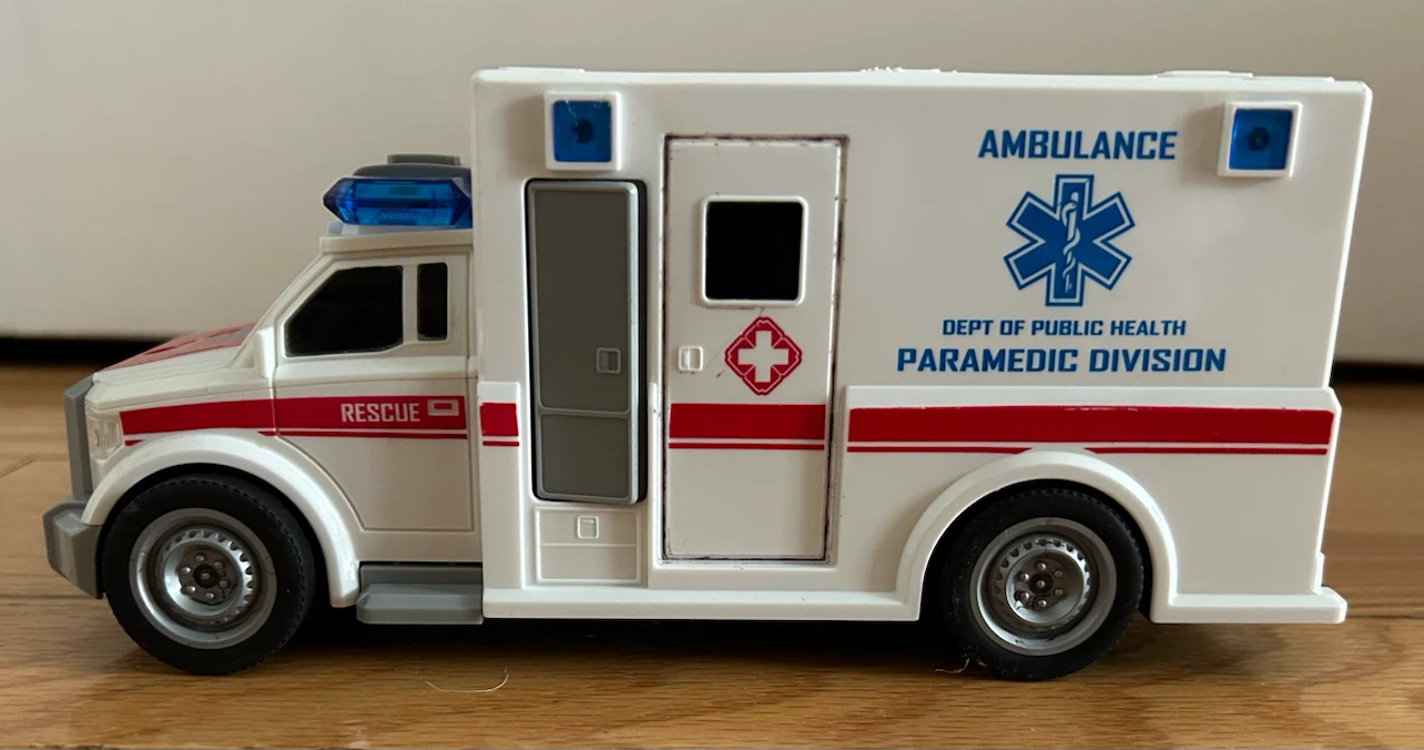 Toy Ambulance - Dept of Public Health