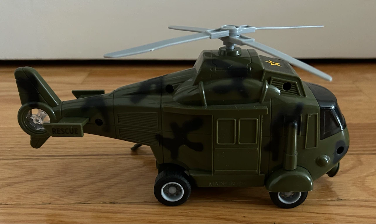 U.S. Army Rescue Helicopter Toy