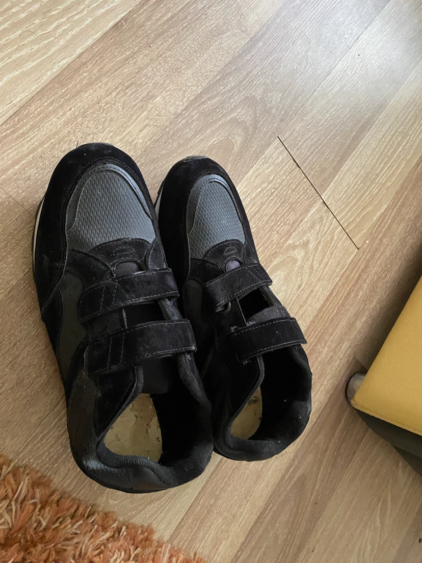 Shoes/ Black Velcro Sneakers - photo 3
