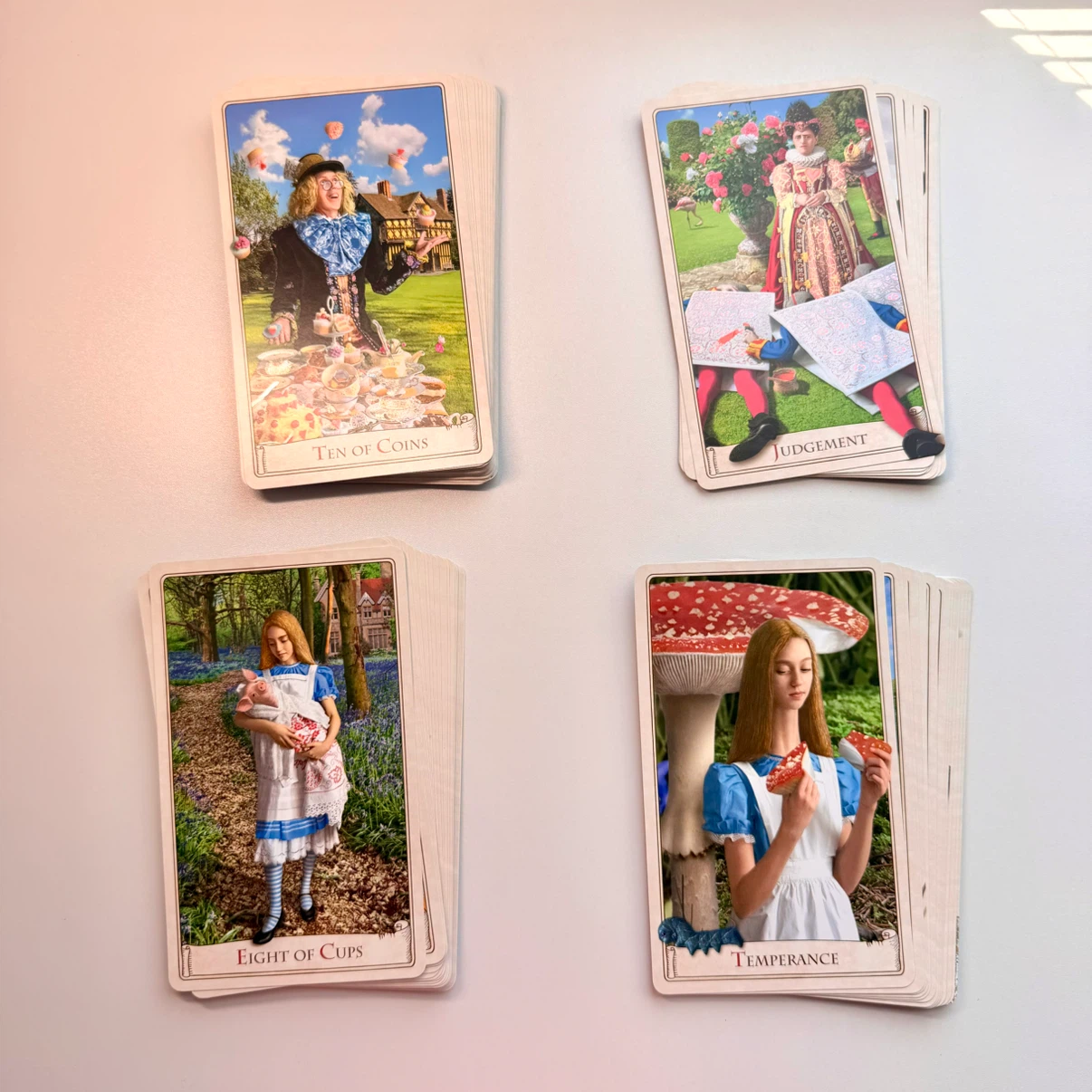The Alice Tarot Baba Studio Wooden Box SIGNED CARD 80 Cards - photo 5