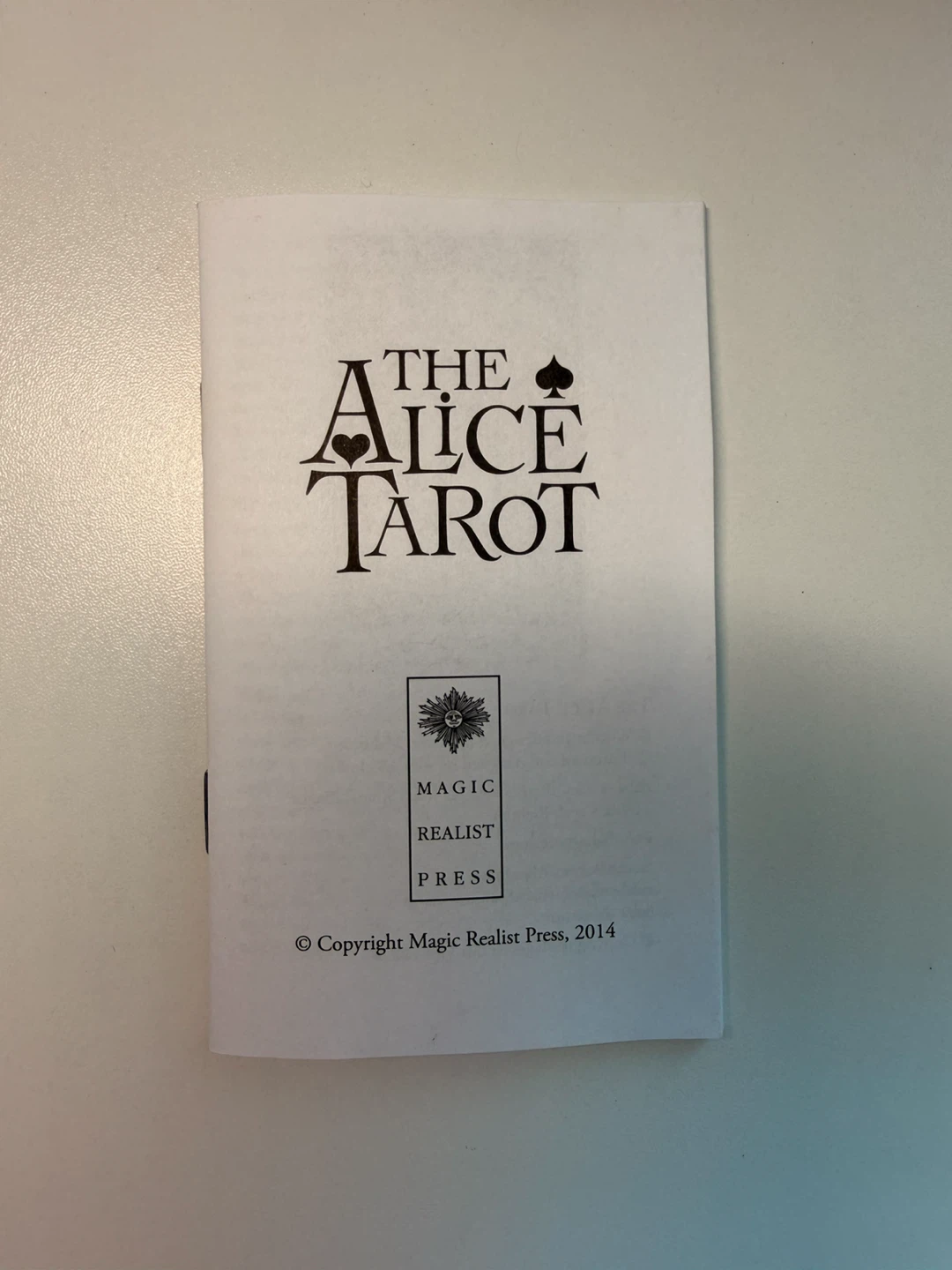 The Alice Tarot Baba Studio 1st Edition 2014 81 Cards - photo 4