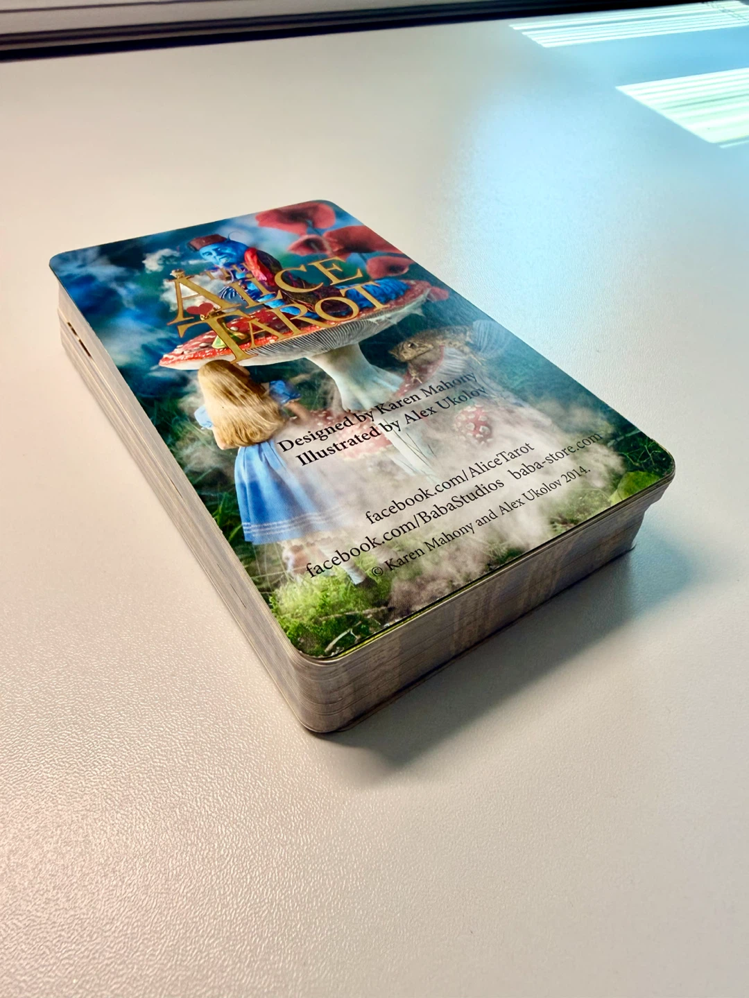 The Alice Tarot Baba Studio 1st Edition 2014 81 Cards - photo 5