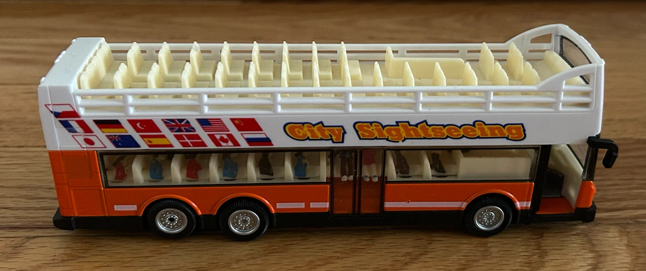 City Sightseeing Double Decker Bus Toy - photo 2