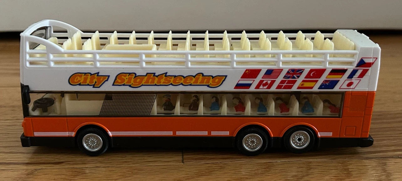 City Sightseeing Double Decker Bus Toy - photo 4