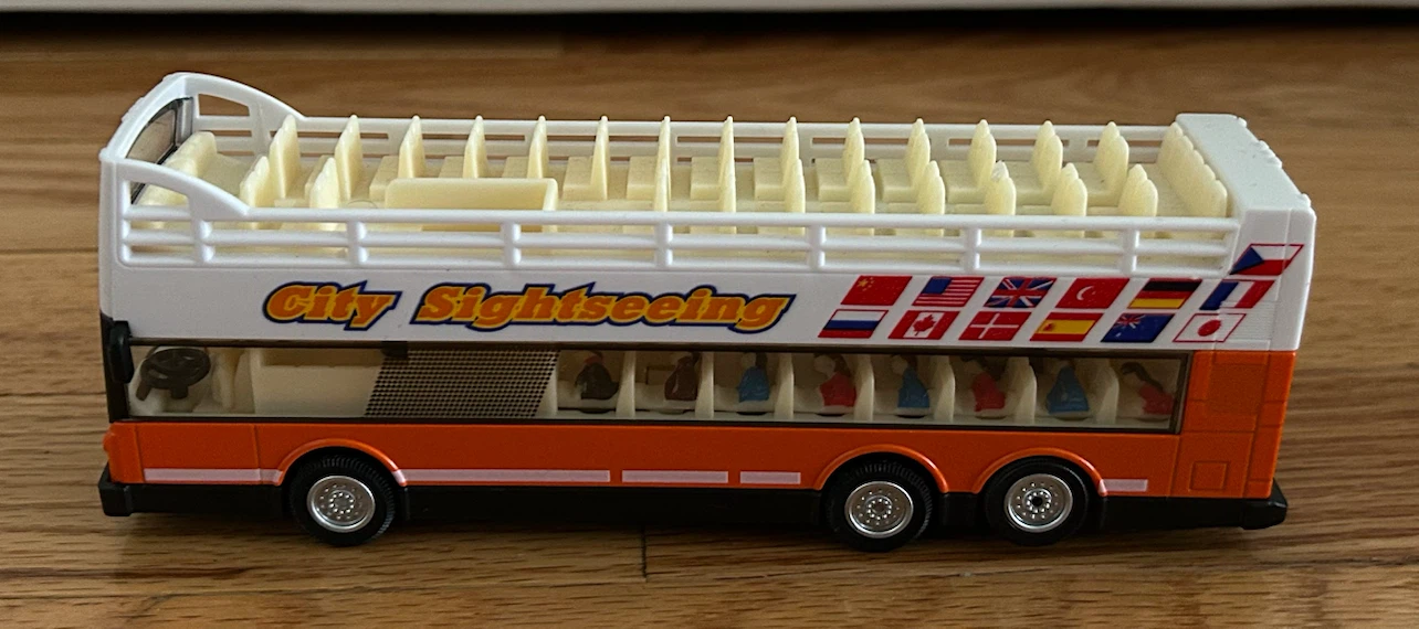 City Sightseeing Double Decker Bus Toy - photo 5