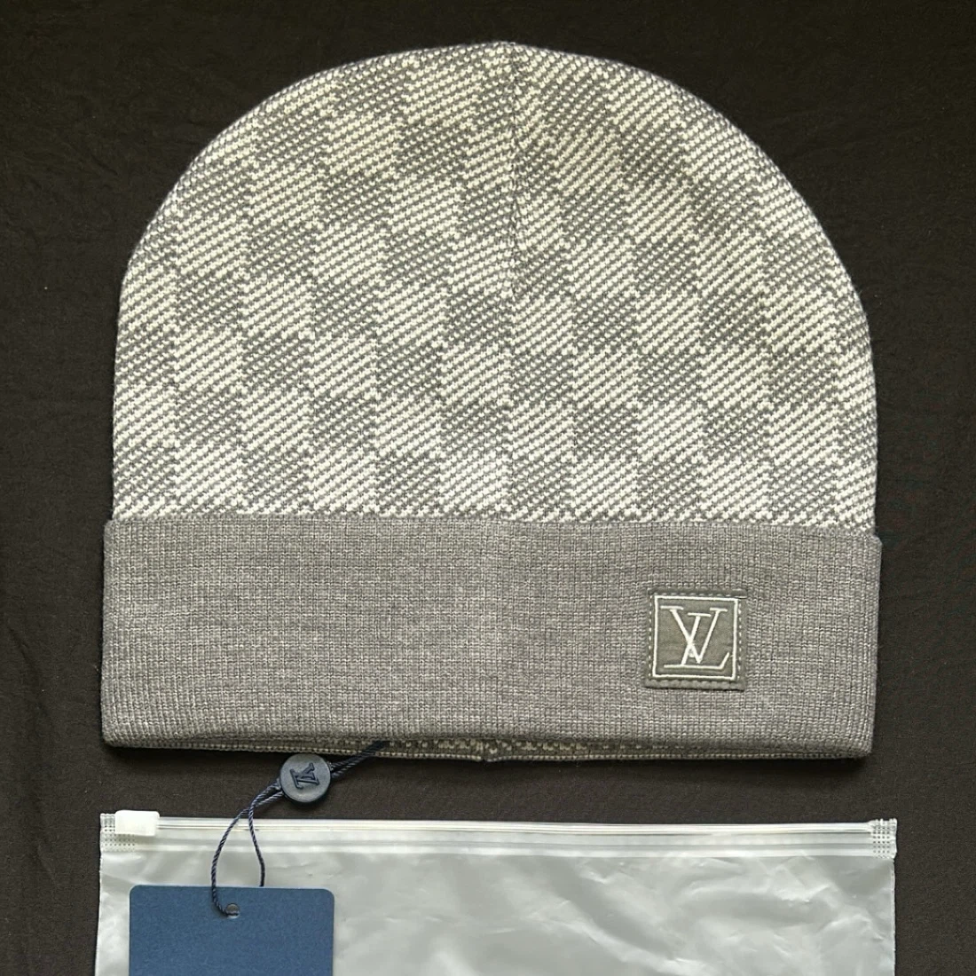 grey lv beanies