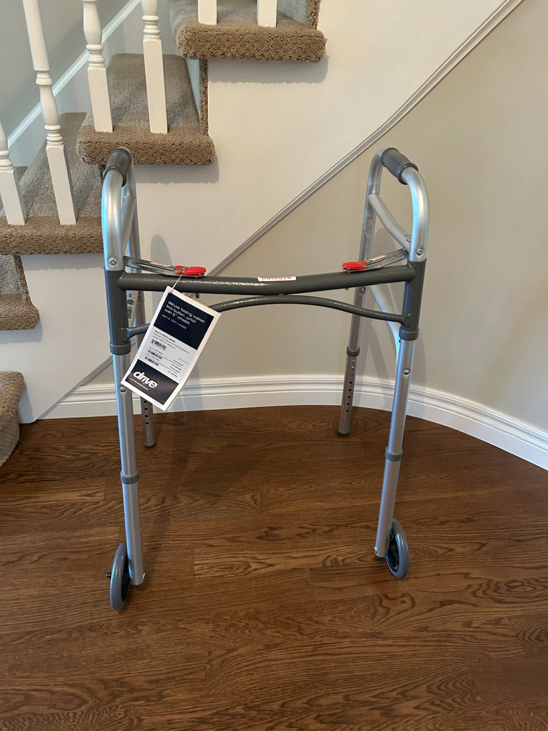 DRIVE 2 WHEELED FOLDING WALKER (SEE LISTING)