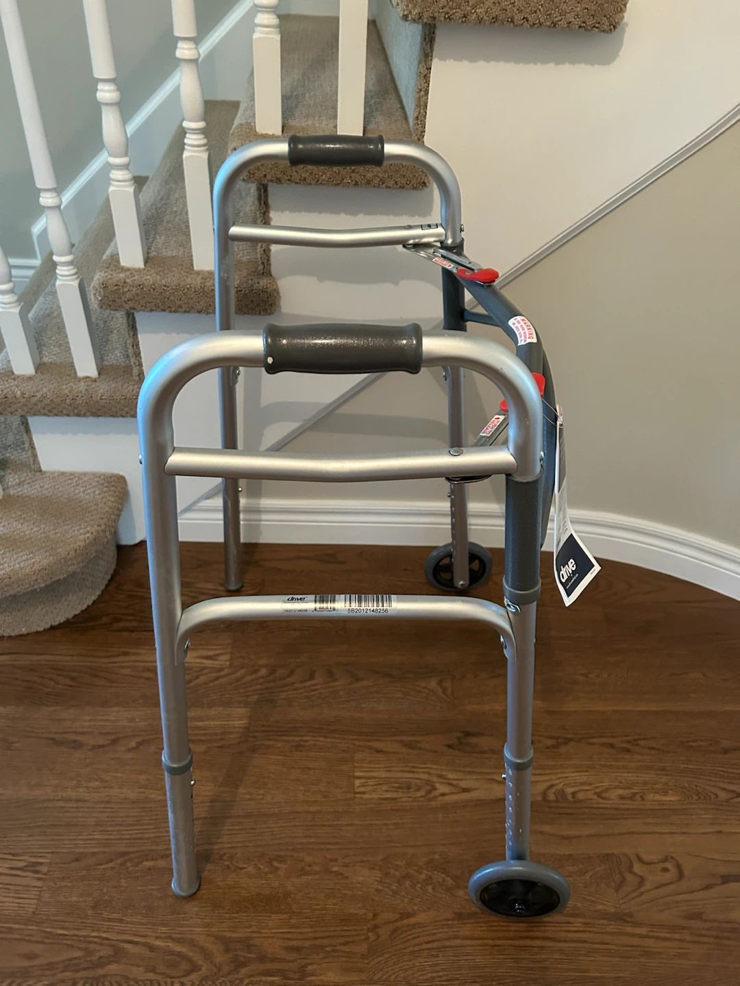 DRIVE 2 WHEELED FOLDING WALKER (SEE LISTING) - photo 2