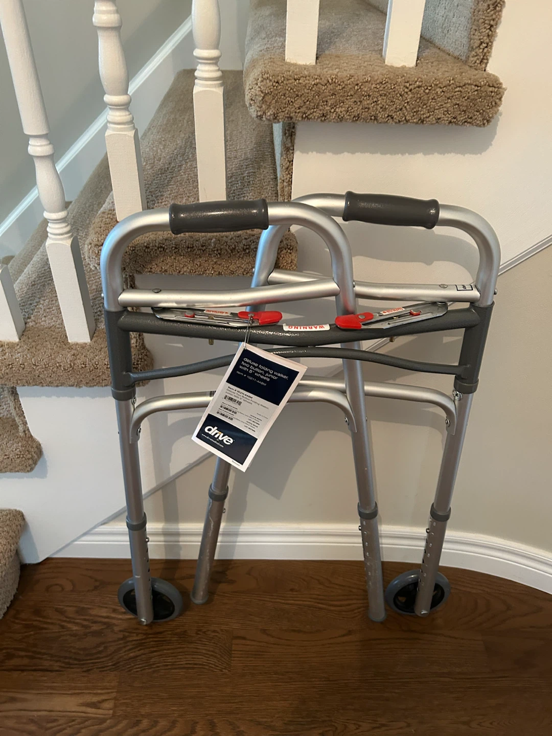 DRIVE 2 WHEELED FOLDING WALKER (SEE LISTING) - photo 3