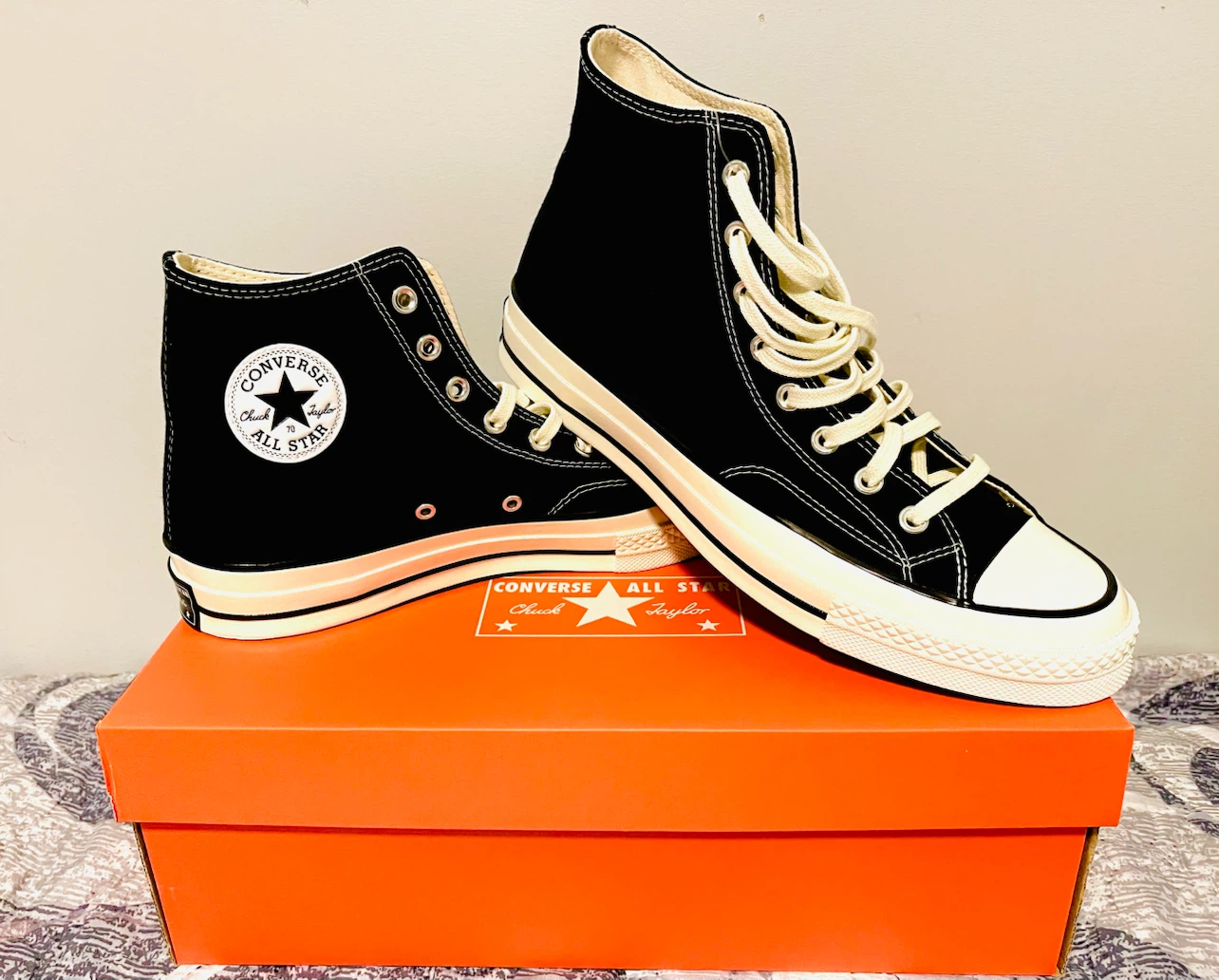Converse Chuck Taylor 70 High Black Shoes