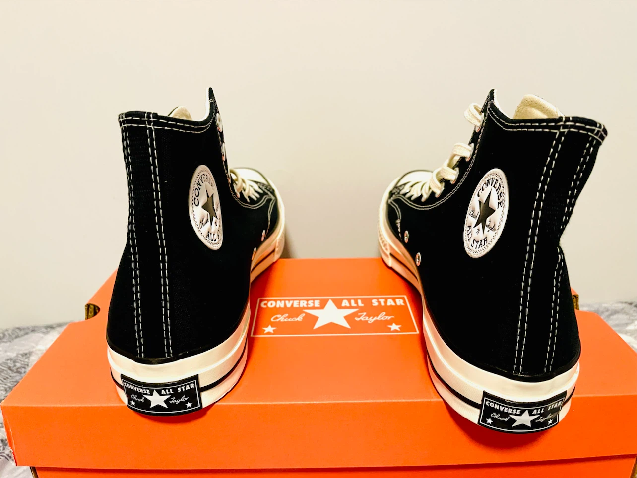 Converse Chuck Taylor 70 High Black Shoes - photo 4