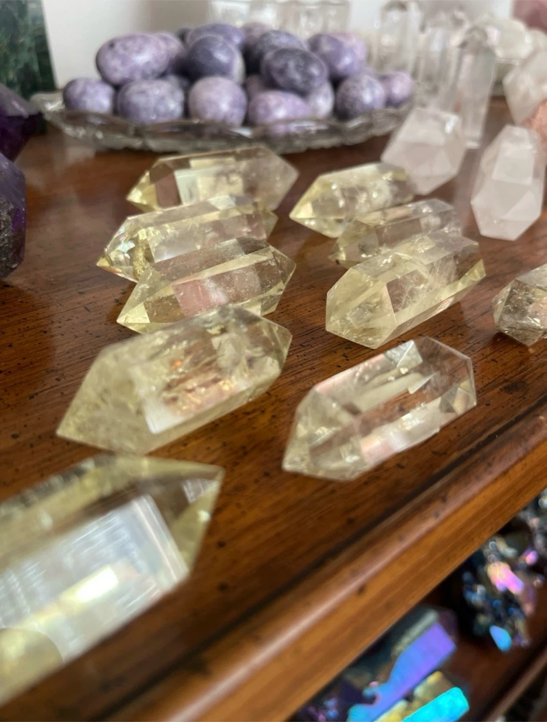 Double-Terminated Citrine Wands – Multiple Available - photo 2