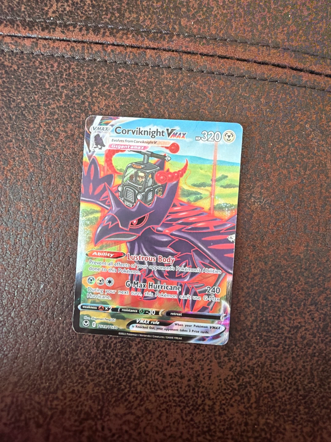 Corviknight VMAX Gigantamax Pokemon Card