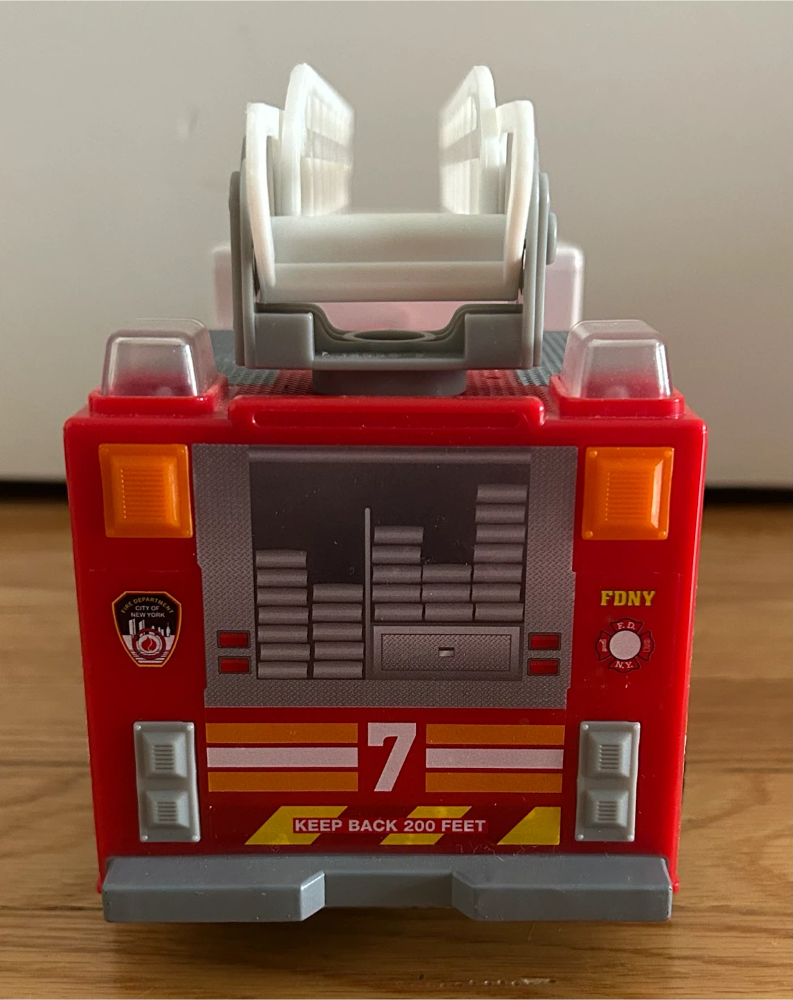 FDNY Fire Truck Toy Ladder Vehicle - photo 2