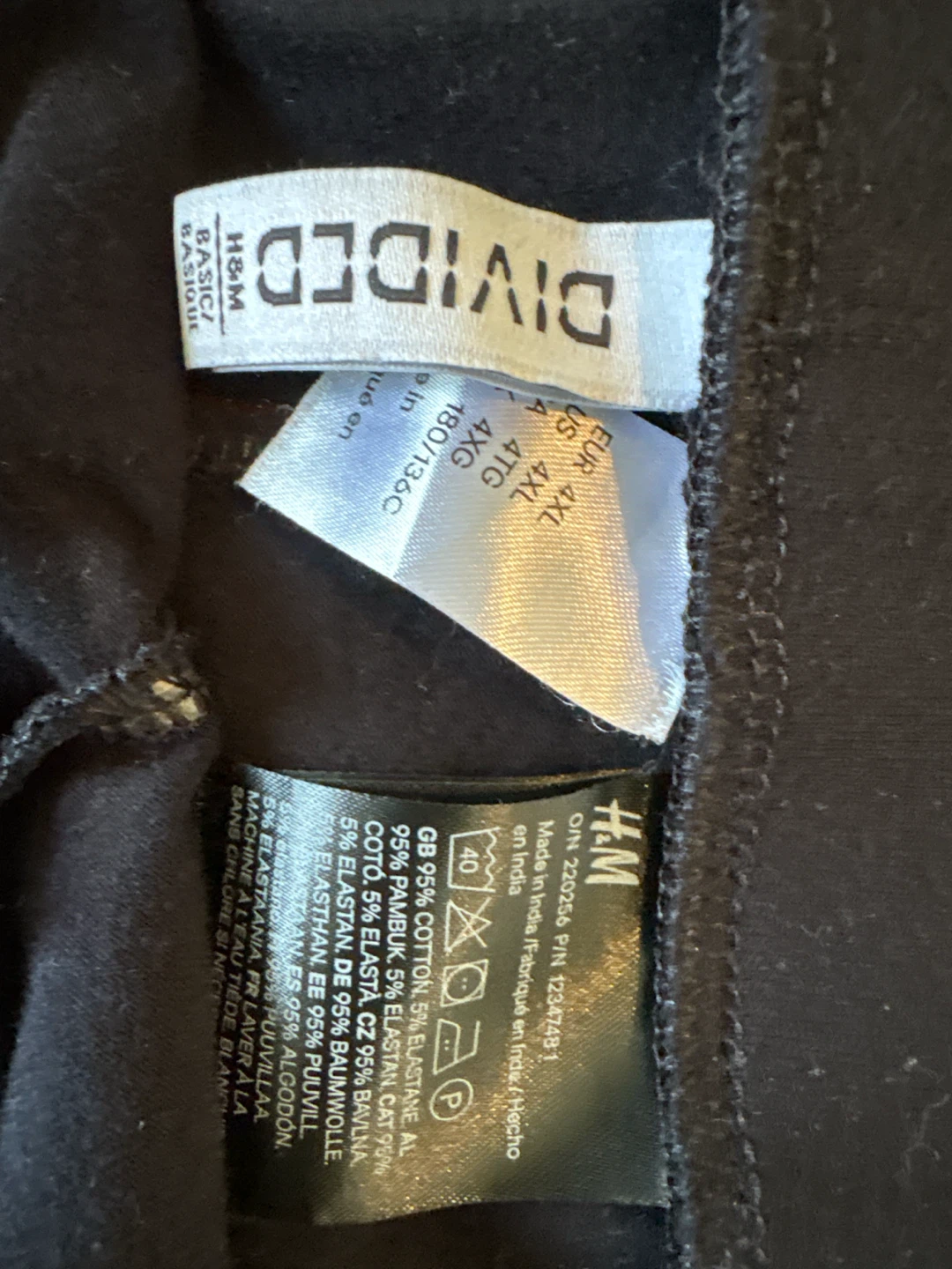 Penningtons 3X Black Viscose Blend Leggings - photo 3