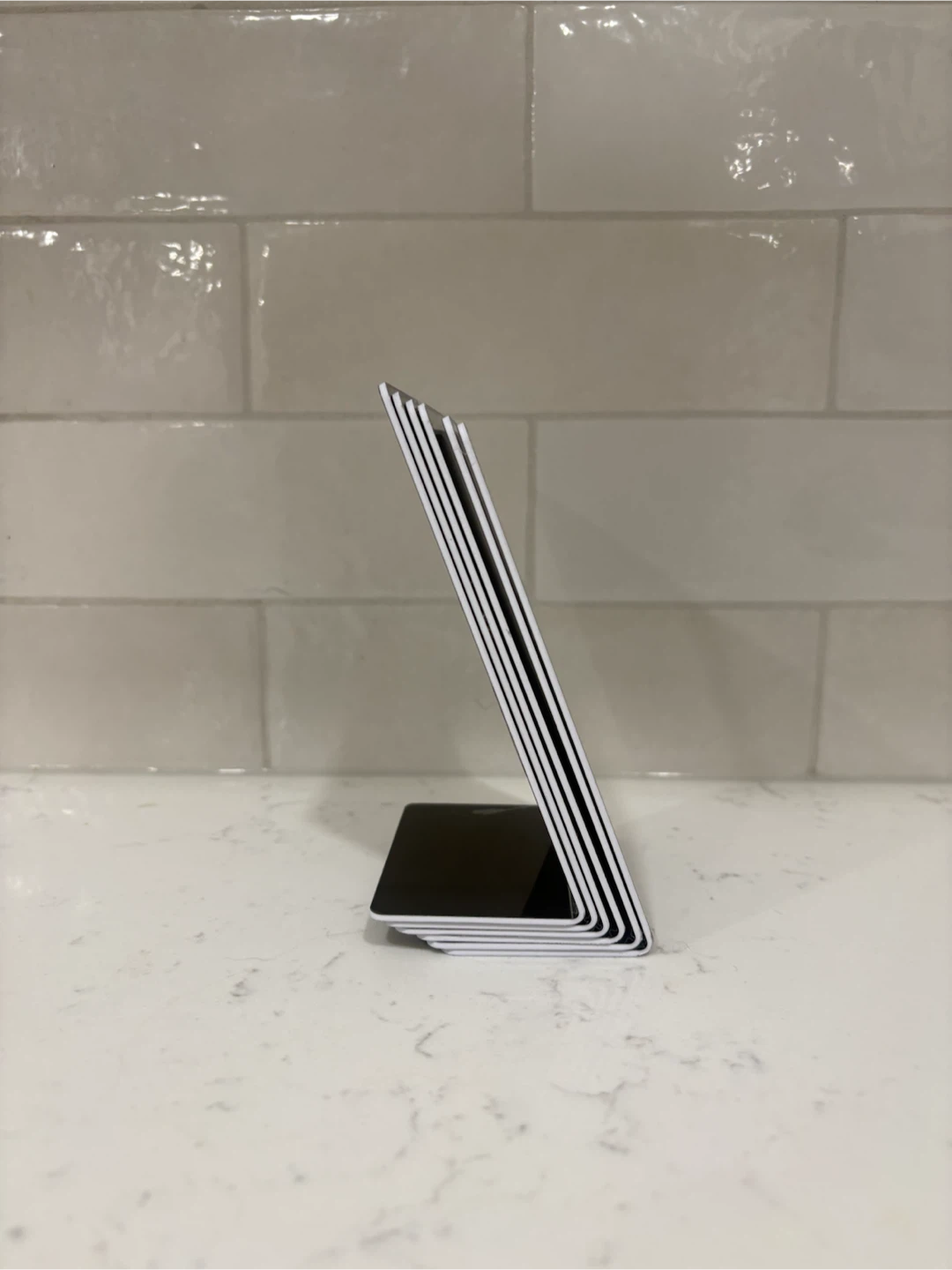Black Display Stand for Cards or Phones - photo 4