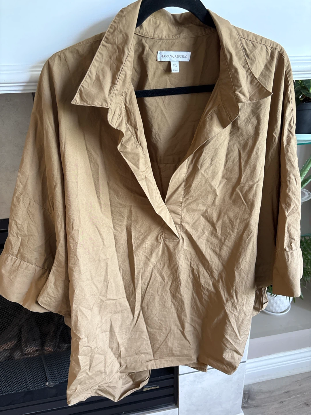 Banana Republic Brown Tunic Top XXL