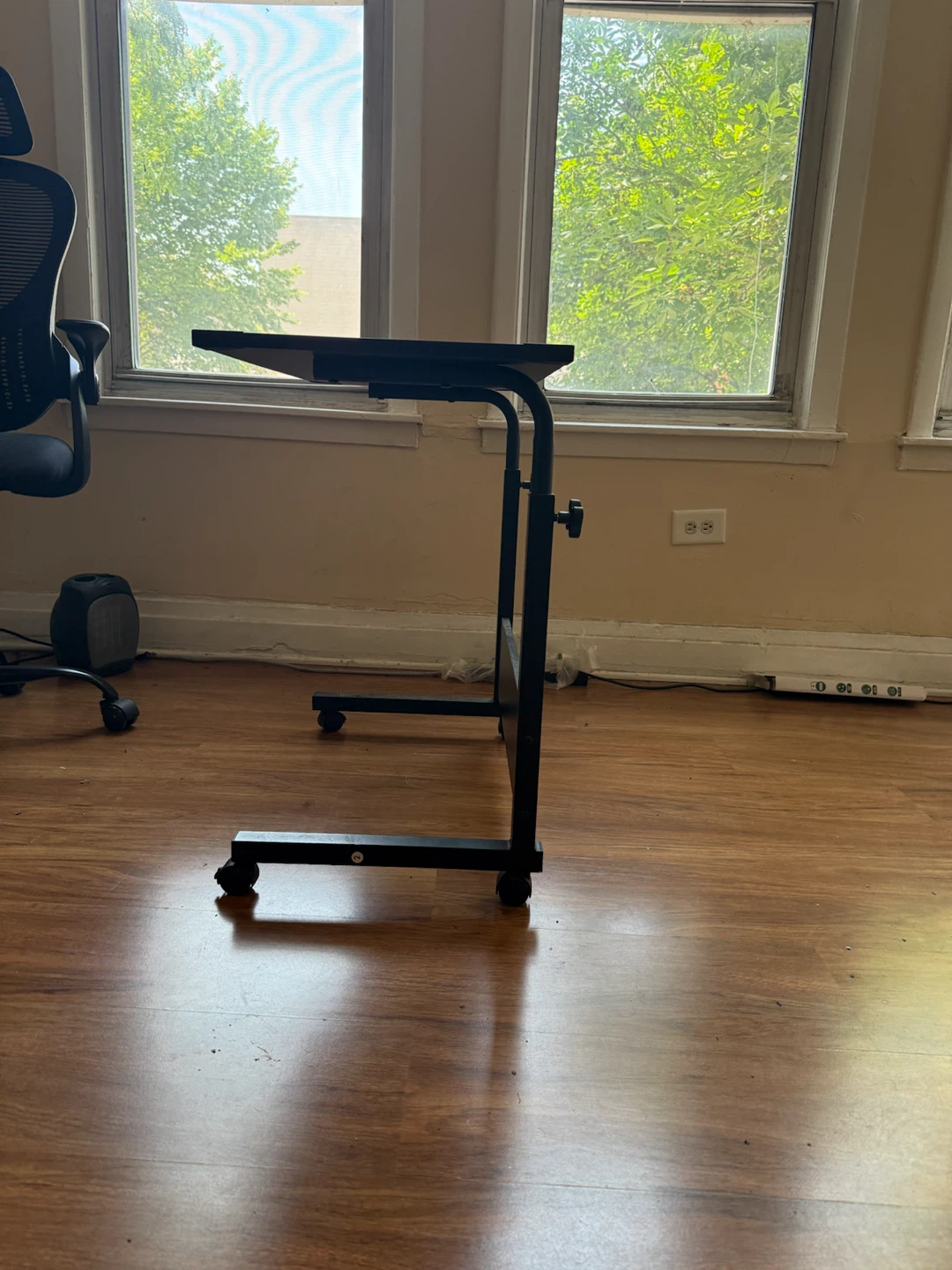 Height Adjustable Rolling Study Table