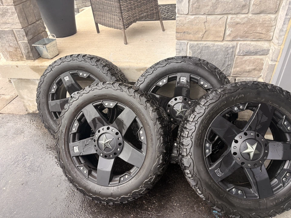 20” rockstar rims with BFG tko2