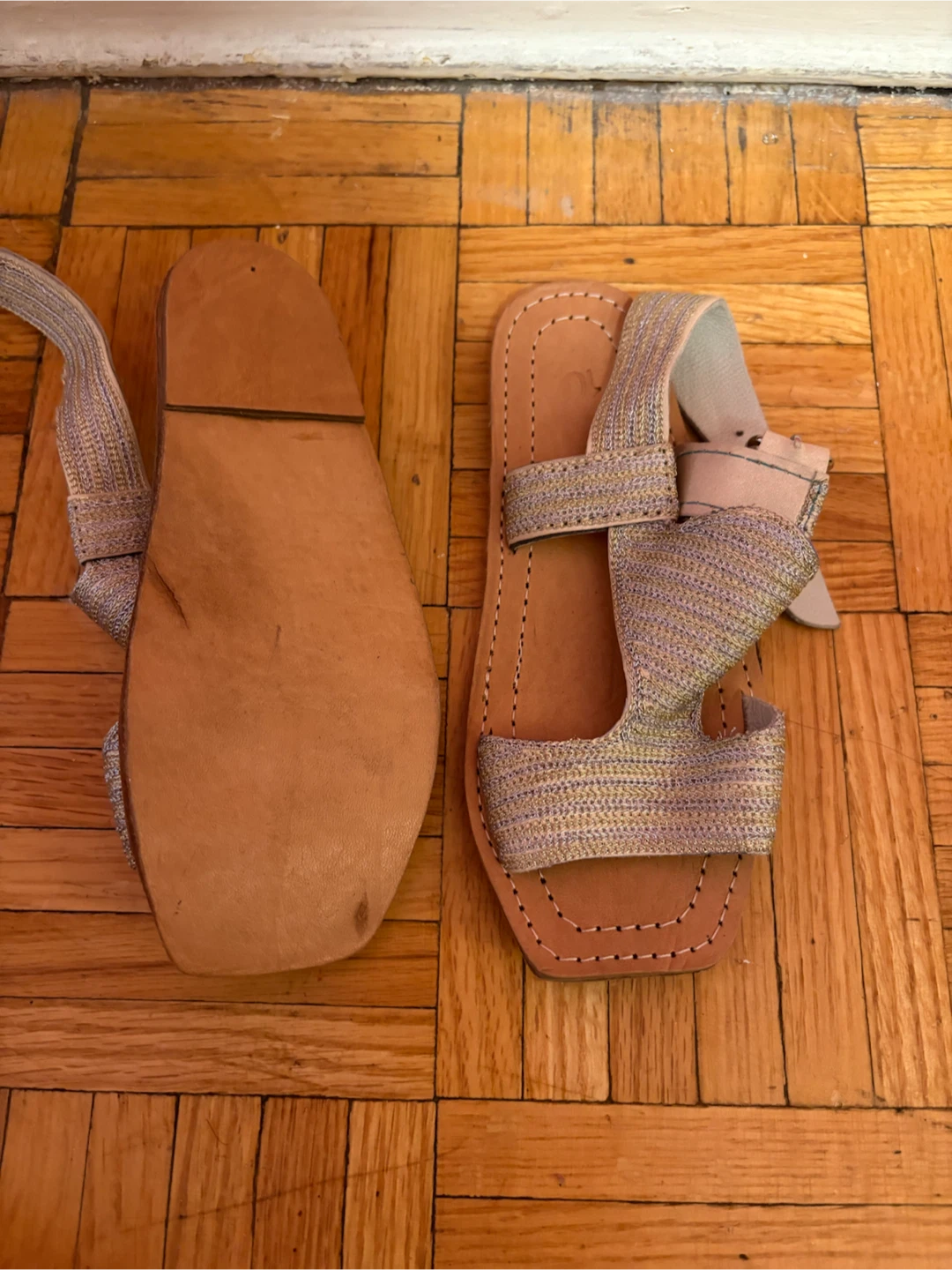 Kids ethnic  Sparkly Strappy Sandals