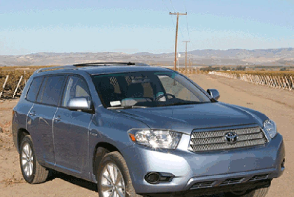 Toyota Highlander SUV hybrid 2008