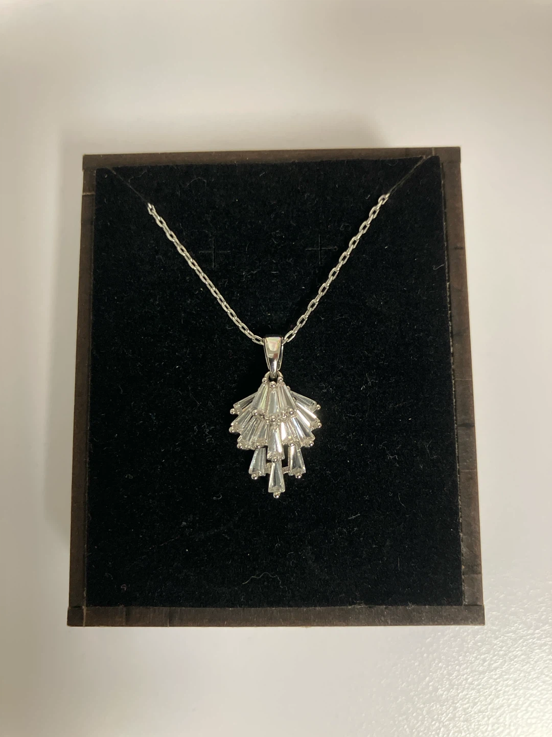 LAURA Cubic Zirconia Pendant Necklace