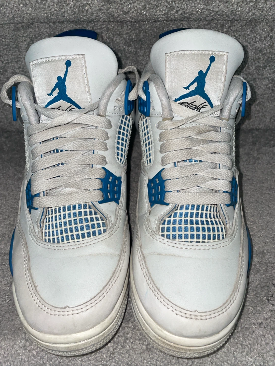 size 7.5 Jordan 4 Retro 'Military Blue' 2010 - photo 3