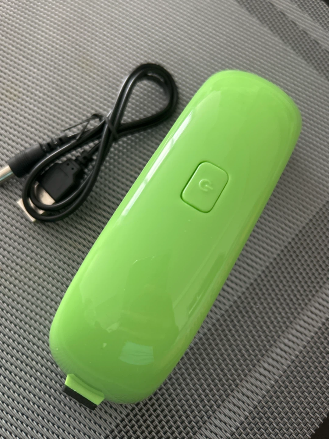 Green Rechargeable Electric Mini UV Light Lamp with gloves