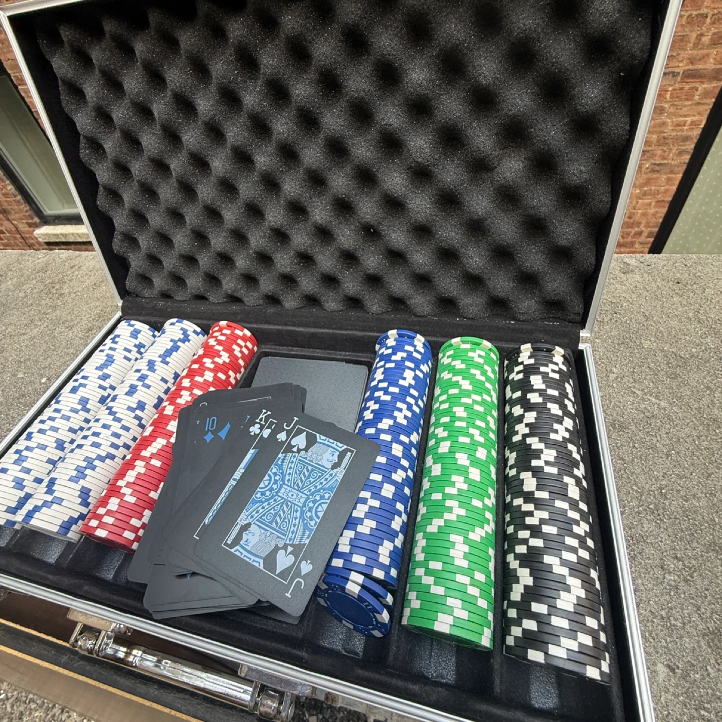 Poker Chip Set with Case - photo 4